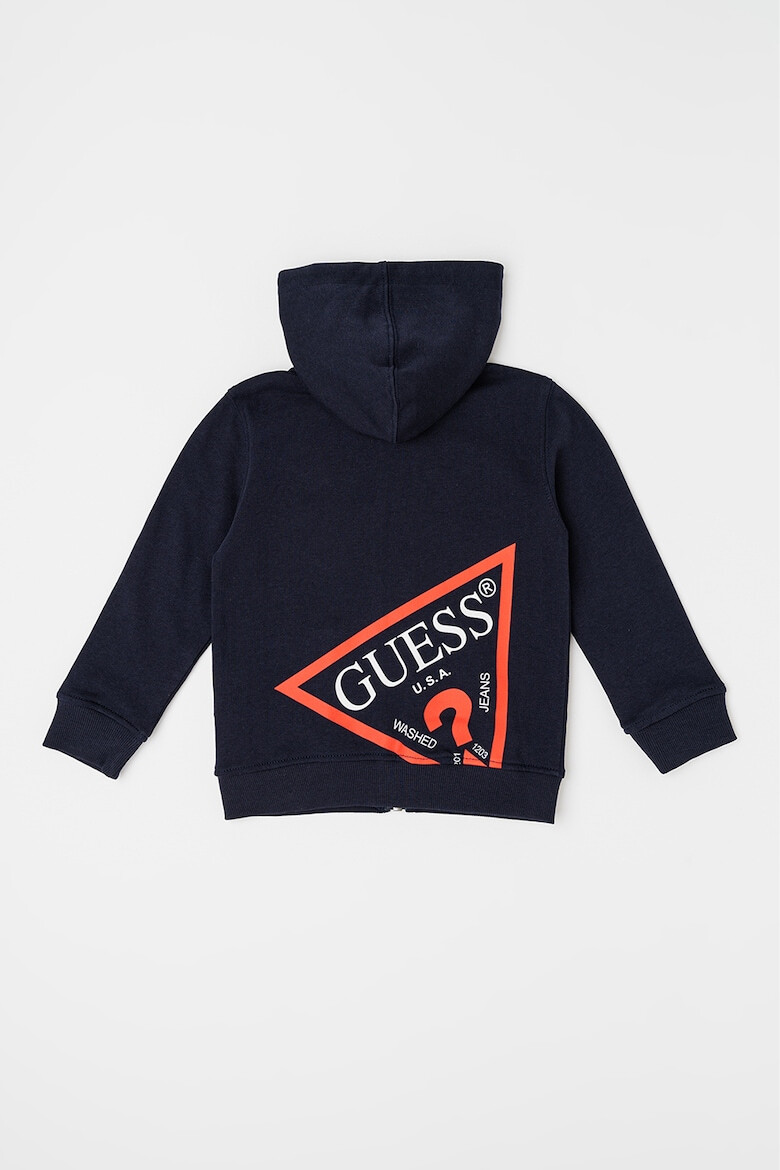 GUESS KIDS GUESS Hanorac cu logo din bumbac - Pled.ro