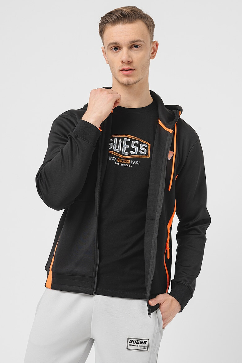 GUESS Hanorac cu logo pentru fitness - Pled.ro