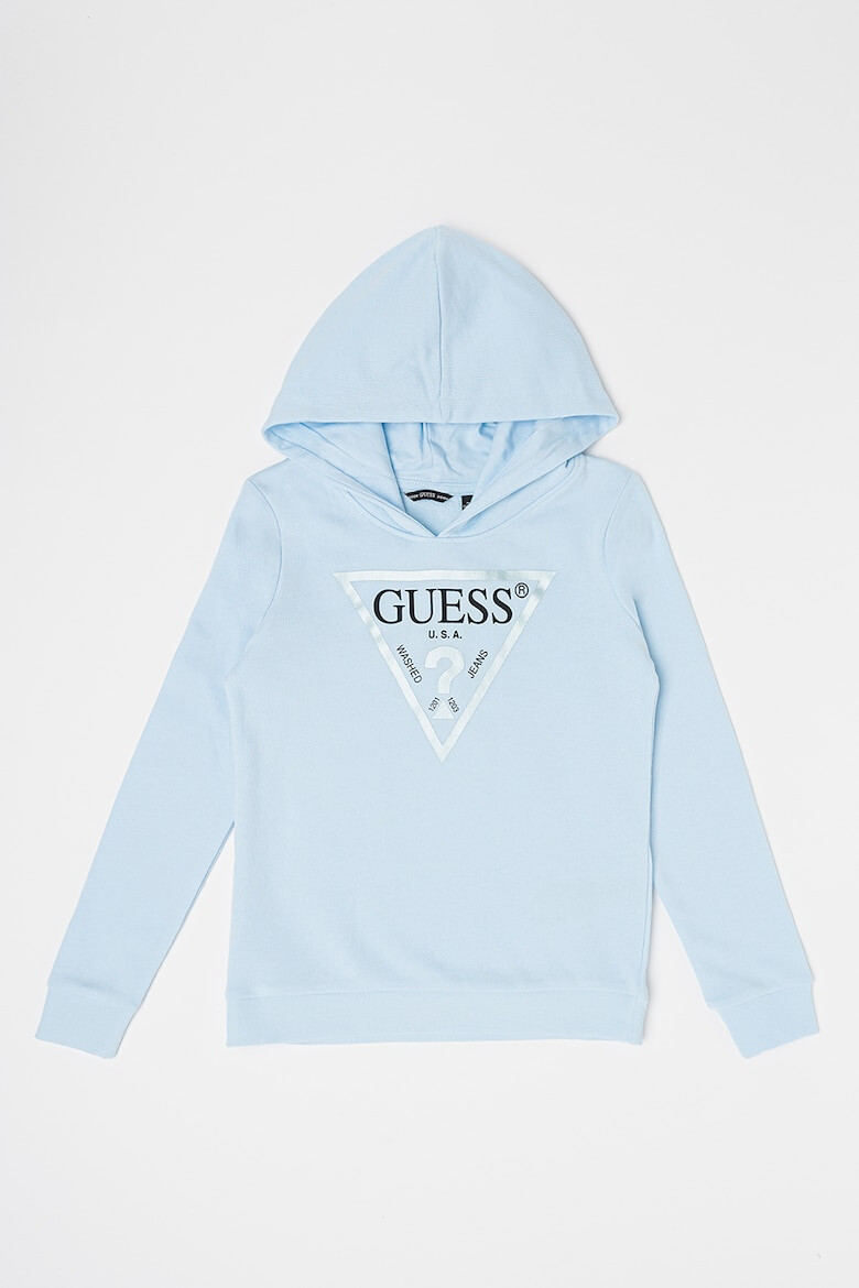 GUESS KIDS GUESS Hanorac de bumbac cu imprimeu logo - Pled.ro