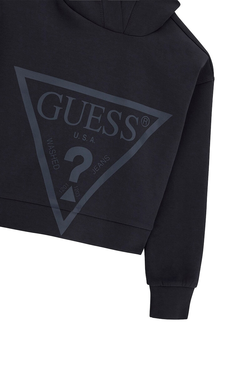 GUESS KIDS Hanorac din amestec de bumbac cu logo - Pled.ro