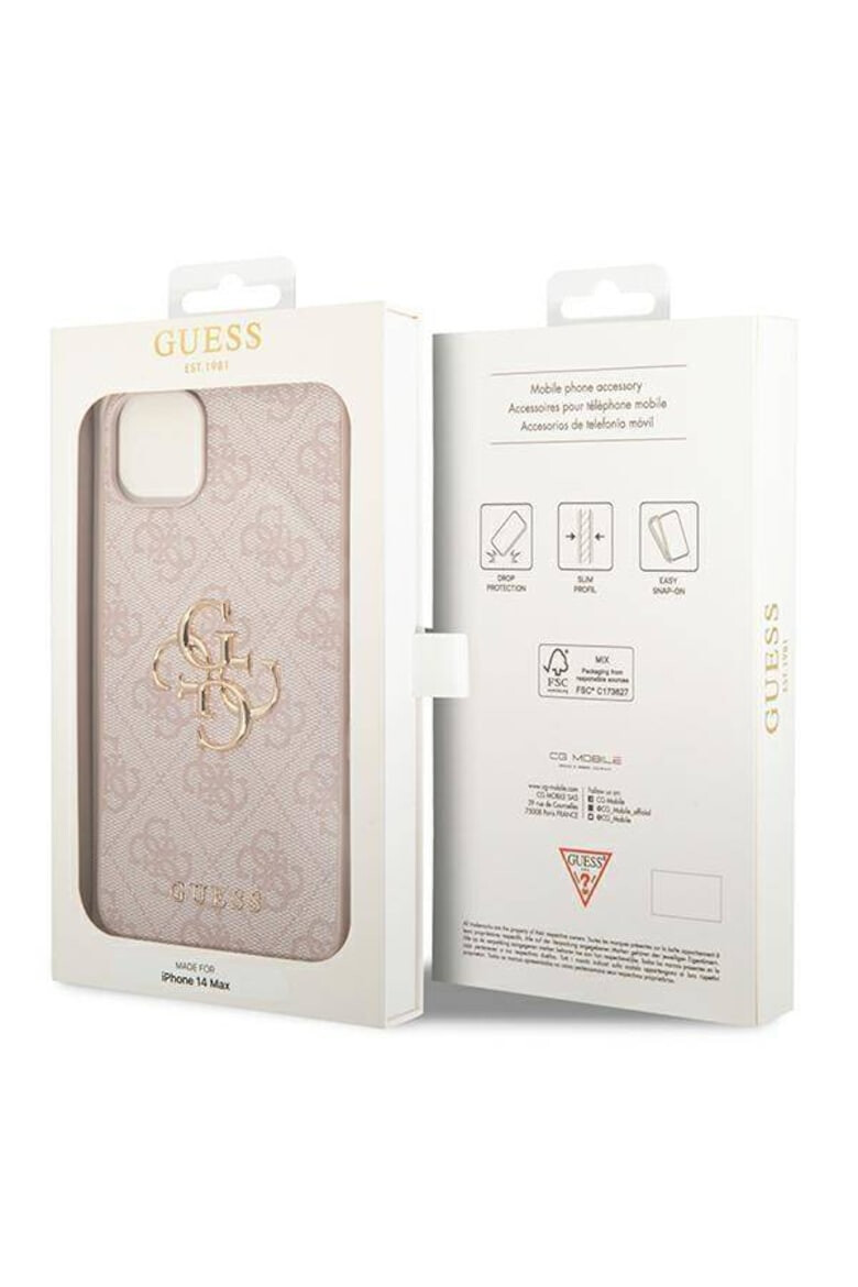 GUESS Husa de protectie 4G Metal Logo pentru iPhone 14 - Pled.ro