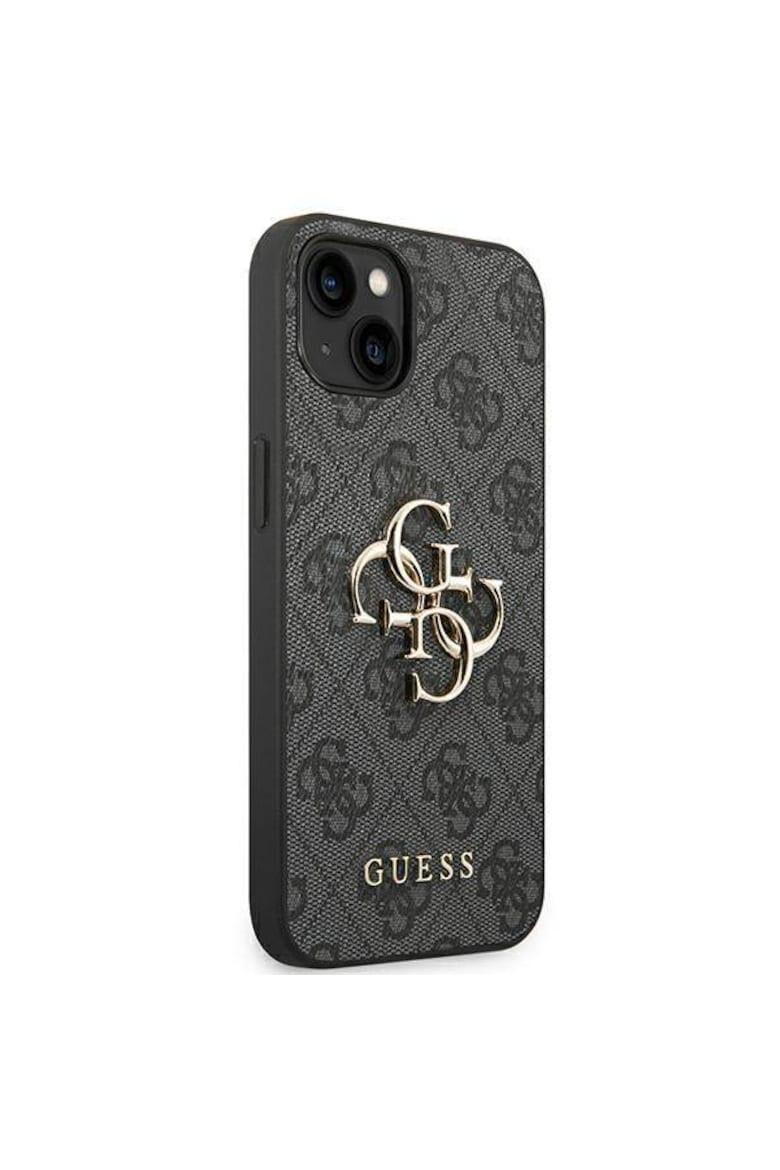 GUESS Husa de protectie cu logo metalic PU 4G pentru iPhone 14 Plus Gri - Pled.ro