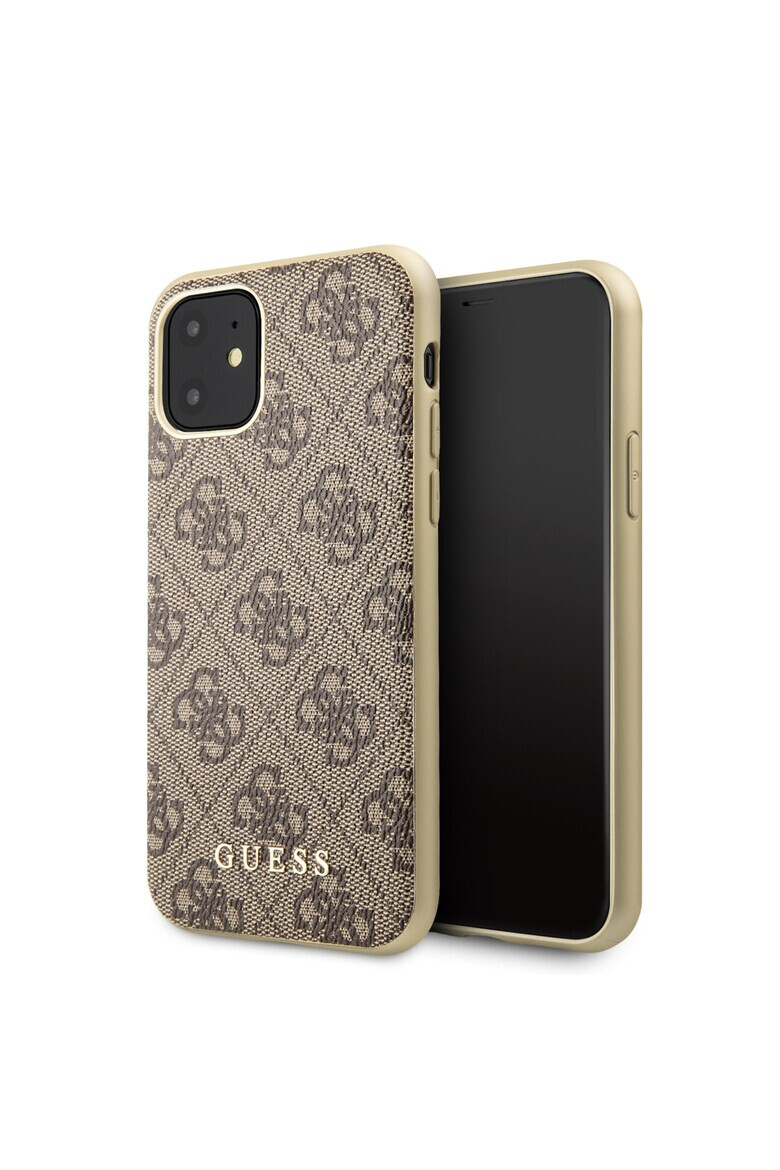 GUESS Husa de protectie Iridescent TPU pentru iPhone 11 GUHCN61G4GB Brown - Pled.ro