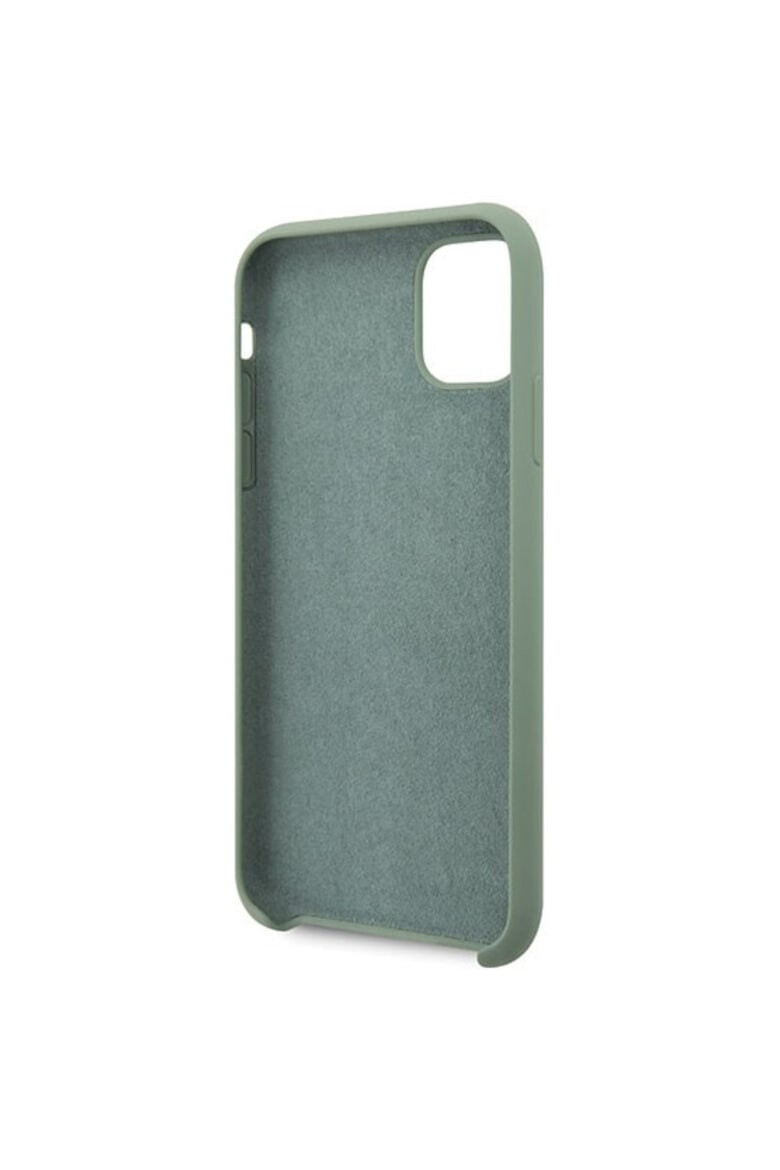 GUESS Husa de protectie Silicone Vintage pentru Apple iPhone 11 Pro Max Kaki - Pled.ro