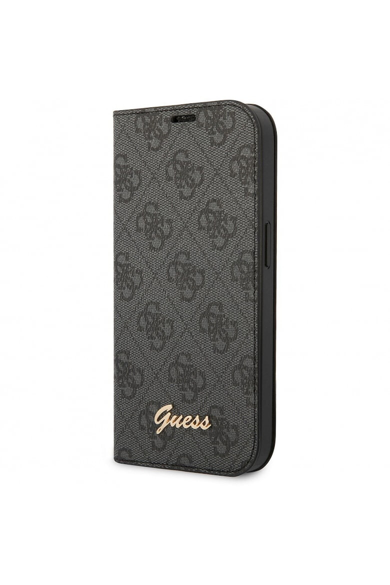 GUESS Husa tip carte PC/TPU 4G metalic pentru iPhone 14 Pro Max Negru - Pled.ro