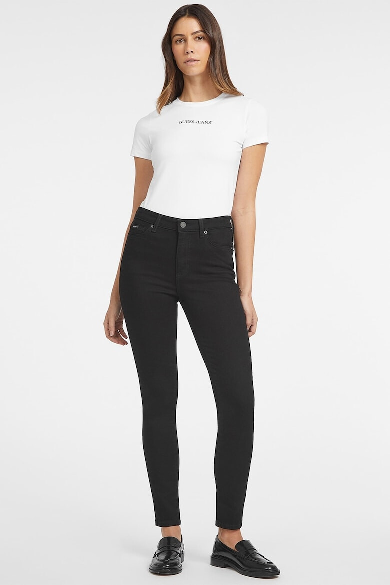 GUESS JEANS Blugi crop skinny - Pled.ro