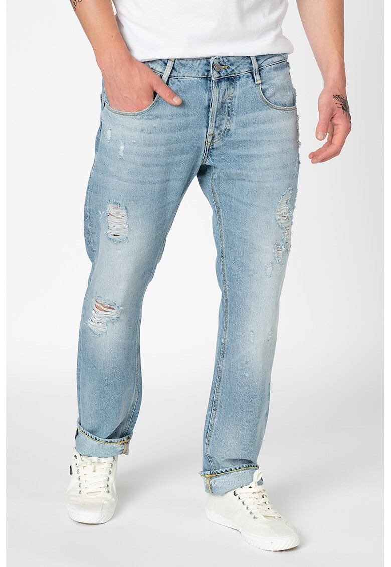 GUESS JEANS Blugi cu aspect deteriorat - Pled.ro