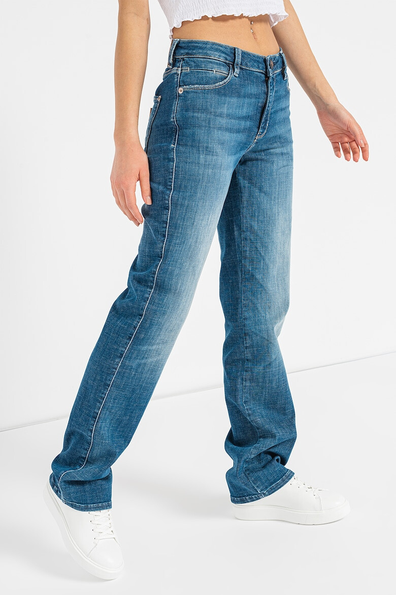 GUESS JEANS Blugi cu croiala ampla si aspect decolorat - Pled.ro