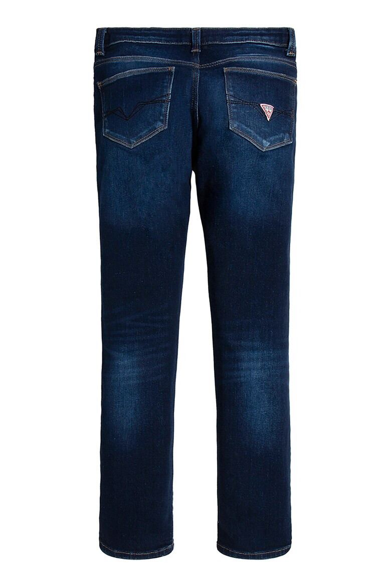 GUESS JEANS Blugi din amestec de modal cu detalii cu aspect deteriorat - Pled.ro