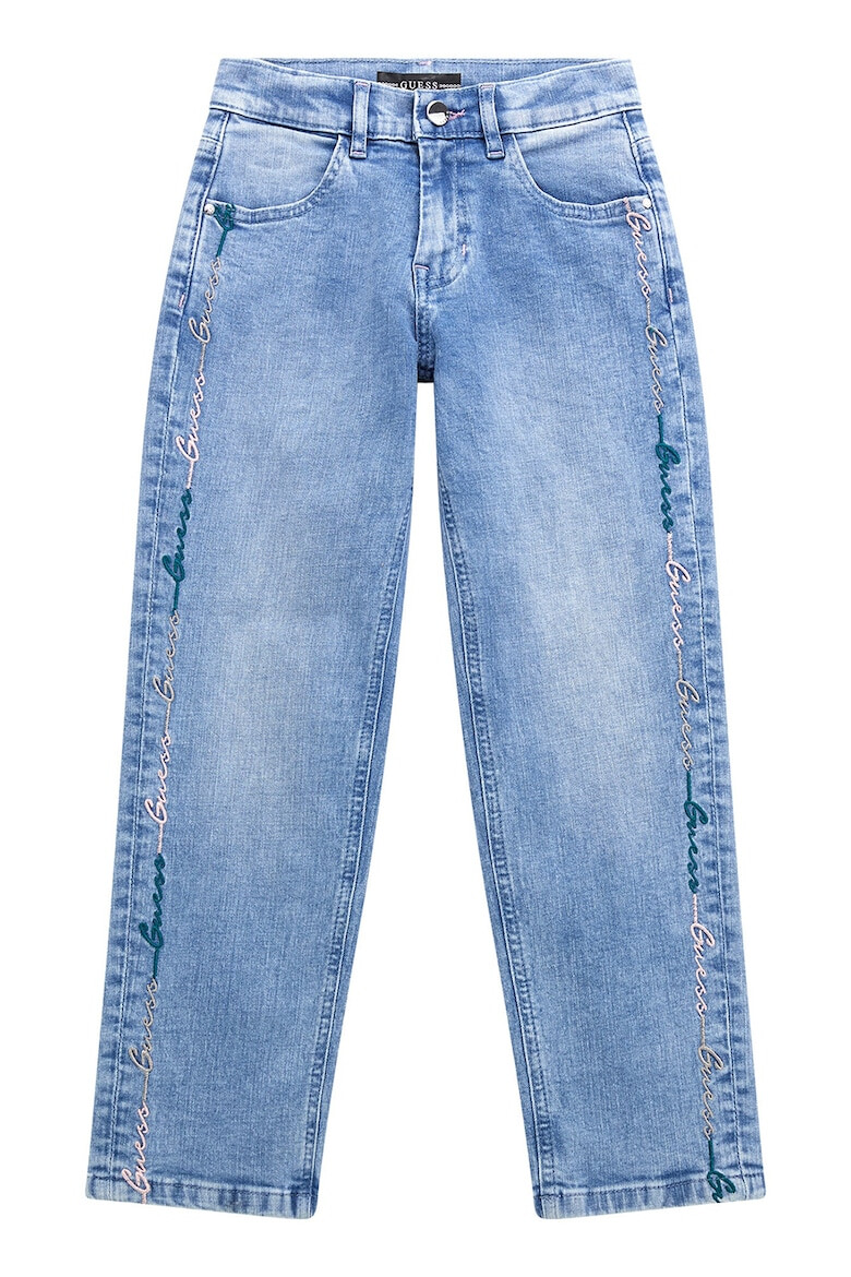 GUESS JEANS Blugi drepti cu aspect decolorat - Pled.ro