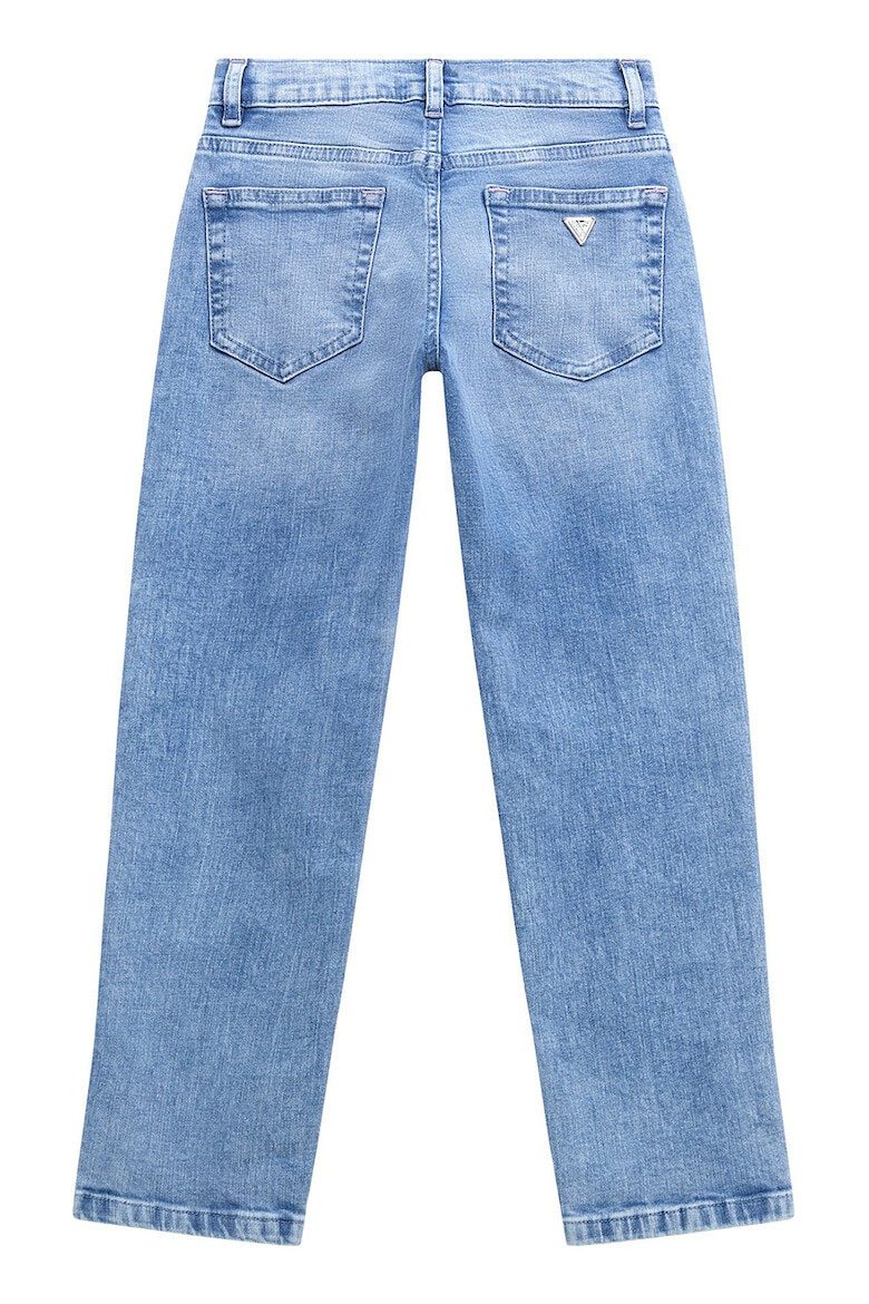 GUESS JEANS Blugi drepti cu aspect decolorat - Pled.ro