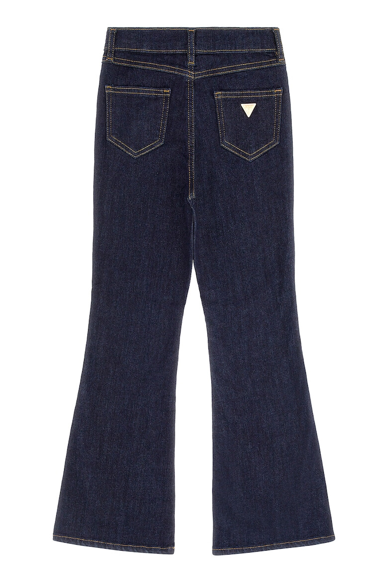 GUESS JEANS Blugi evazati cu cusaturi contrastante - Pled.ro