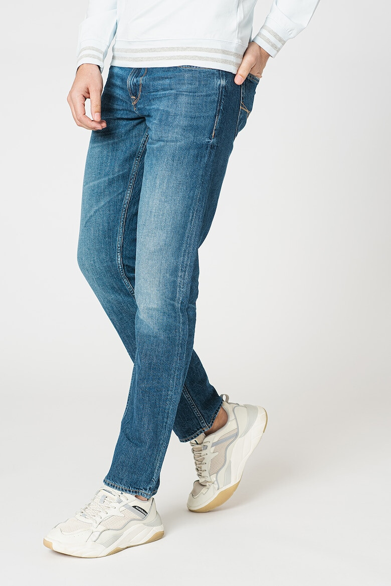 GUESS JEANS Blugi regular fit cu aspect decolorat - Pled.ro