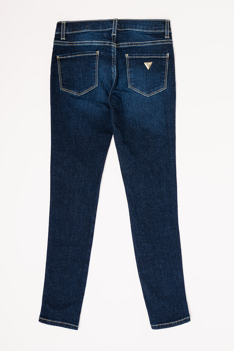 GUESS JEANS Blugi slim fit cu aspect decolorat - Pled.ro