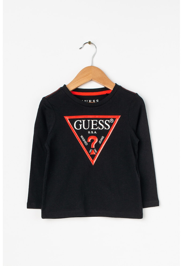 GUESS JEANS Bluza cu imprimeu logo - Pled.ro