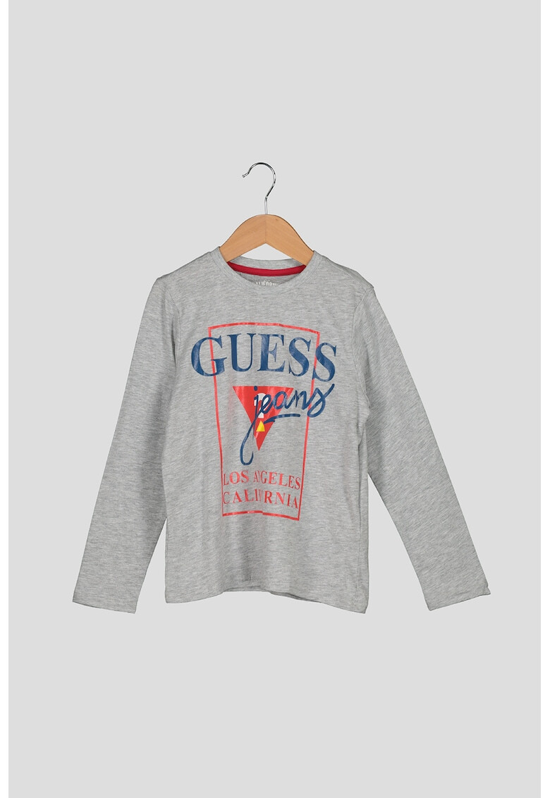 GUESS JEANS Bluza cu imprimeu logo - Pled.ro