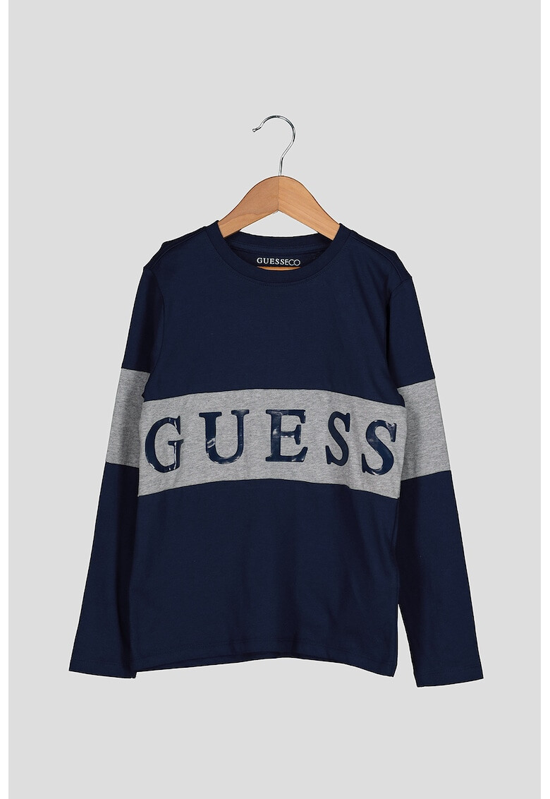 GUESS JEANS Bluza cu imprimeu logo - Pled.ro