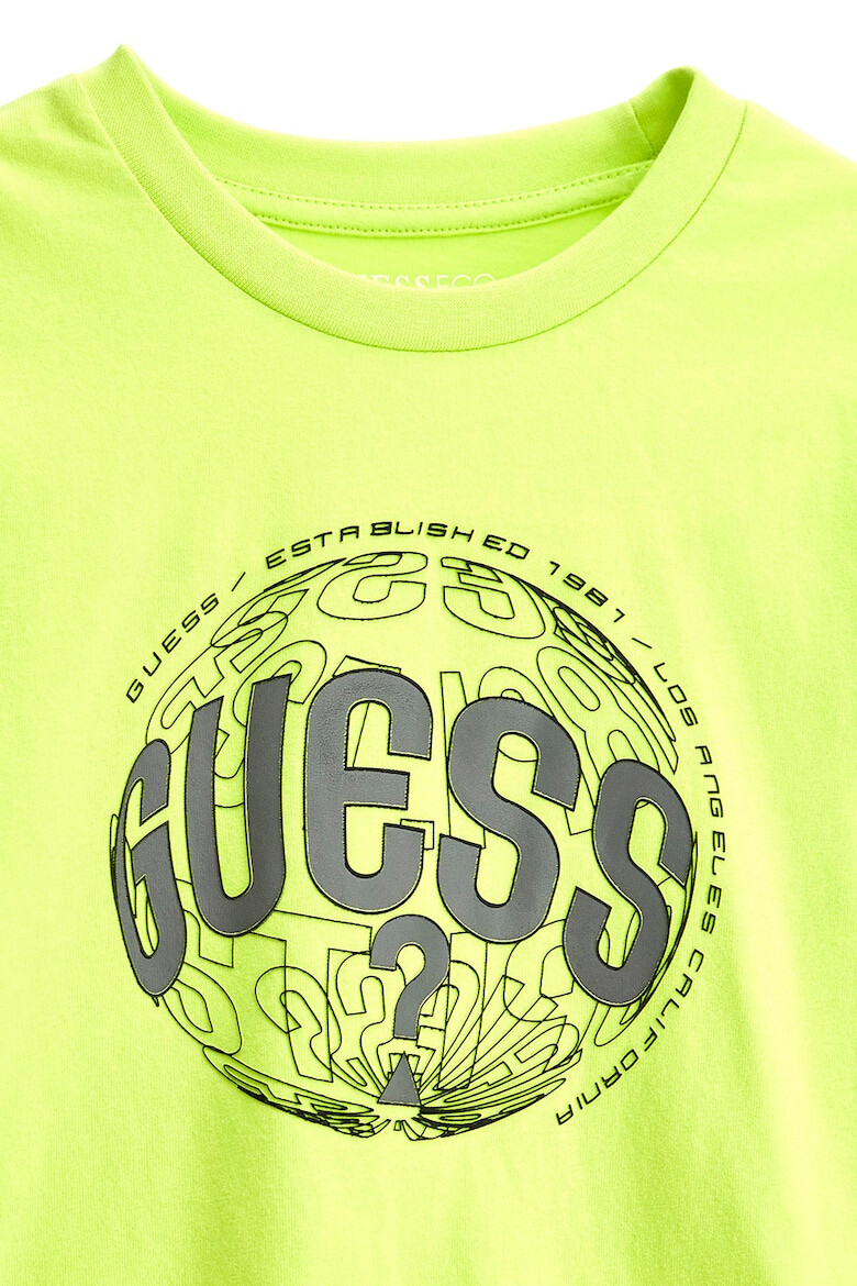 GUESS JEANS Bluza cu imprimeu logo - Pled.ro