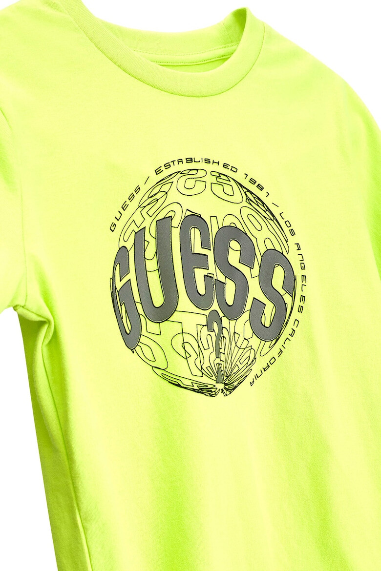 GUESS JEANS Bluza cu imprimeu logo - Pled.ro