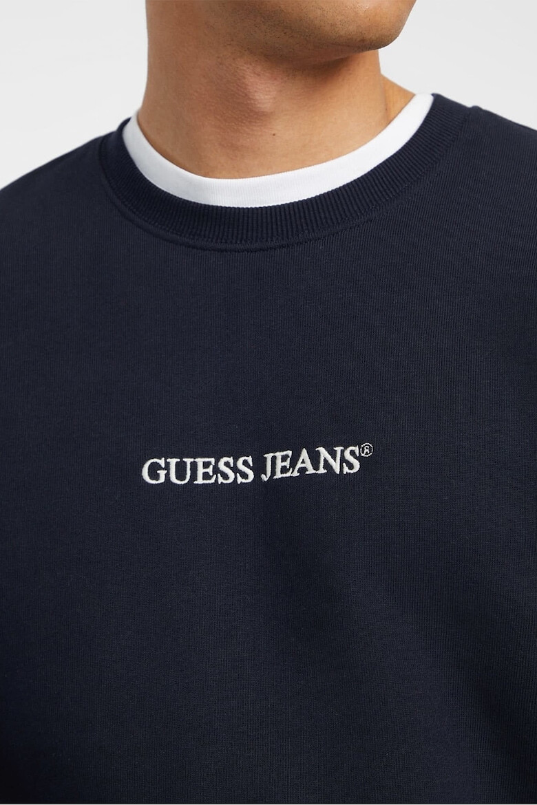 GUESS JEANS Bluza de trening cu detaliu logo - Pled.ro