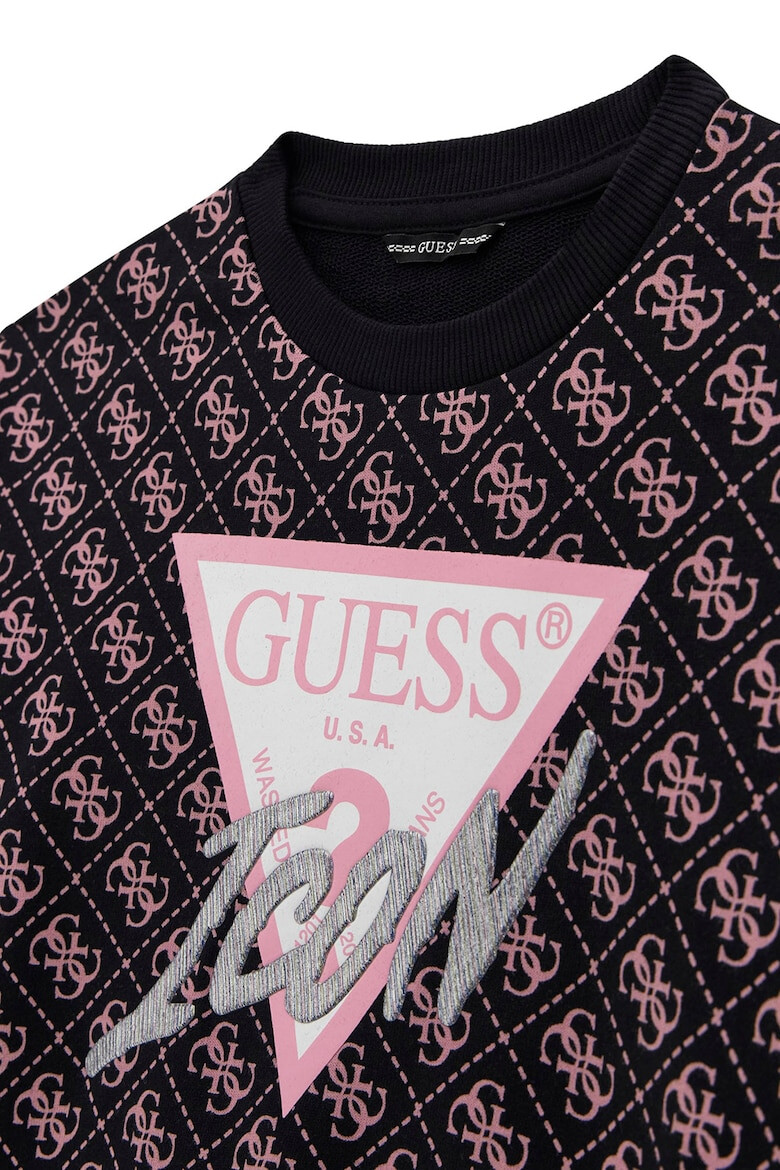 GUESS JEANS Bluza de trening din bumbac cu model - Pled.ro