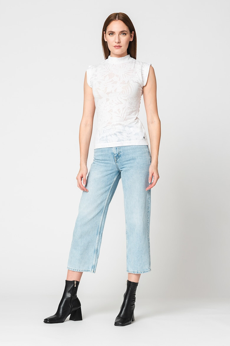 GUESS JEANS Bluza slim fit cu model floral - Pled.ro