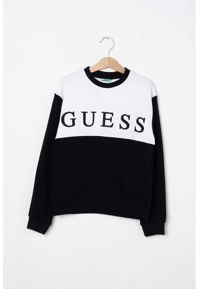 GUESS JEANS Bluza sport cu logo brodat - Pled.ro