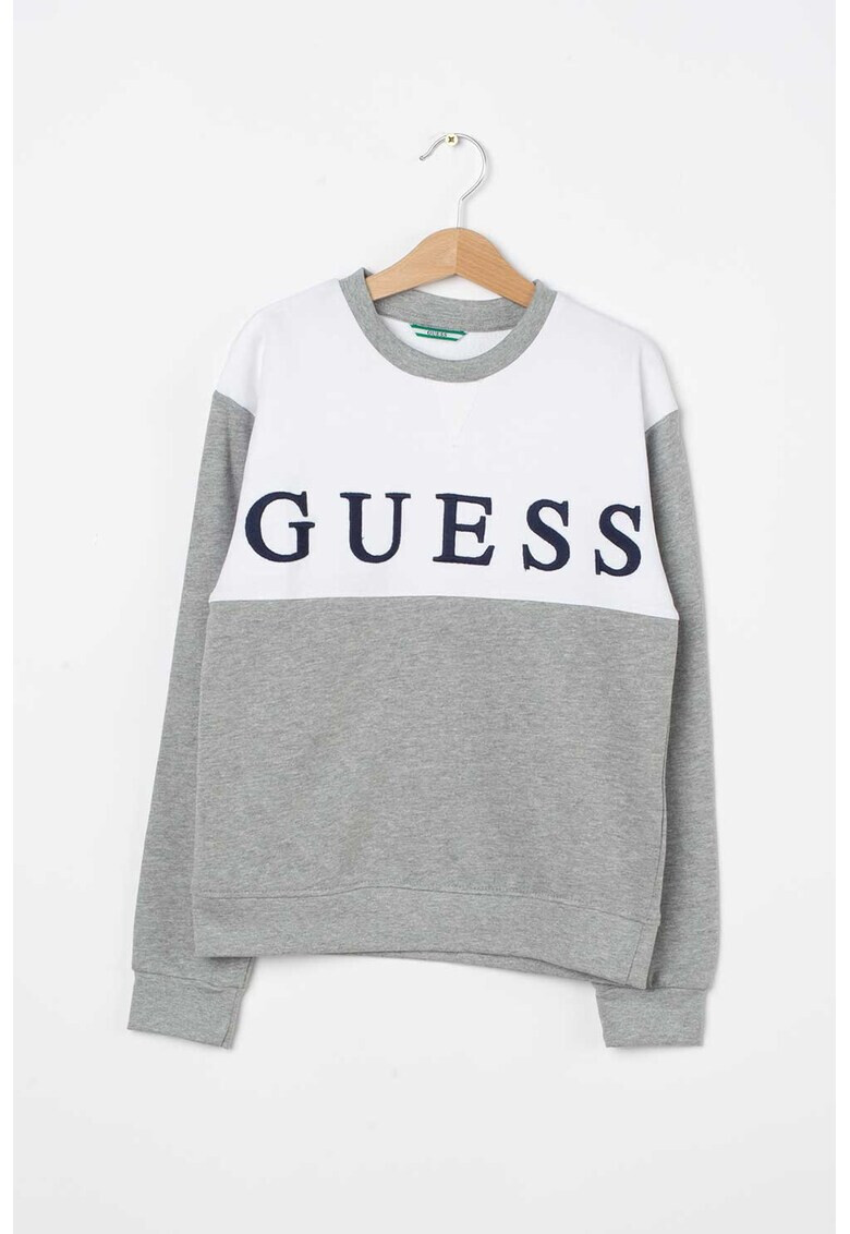 GUESS JEANS Bluza sport cu logo brodat - Pled.ro