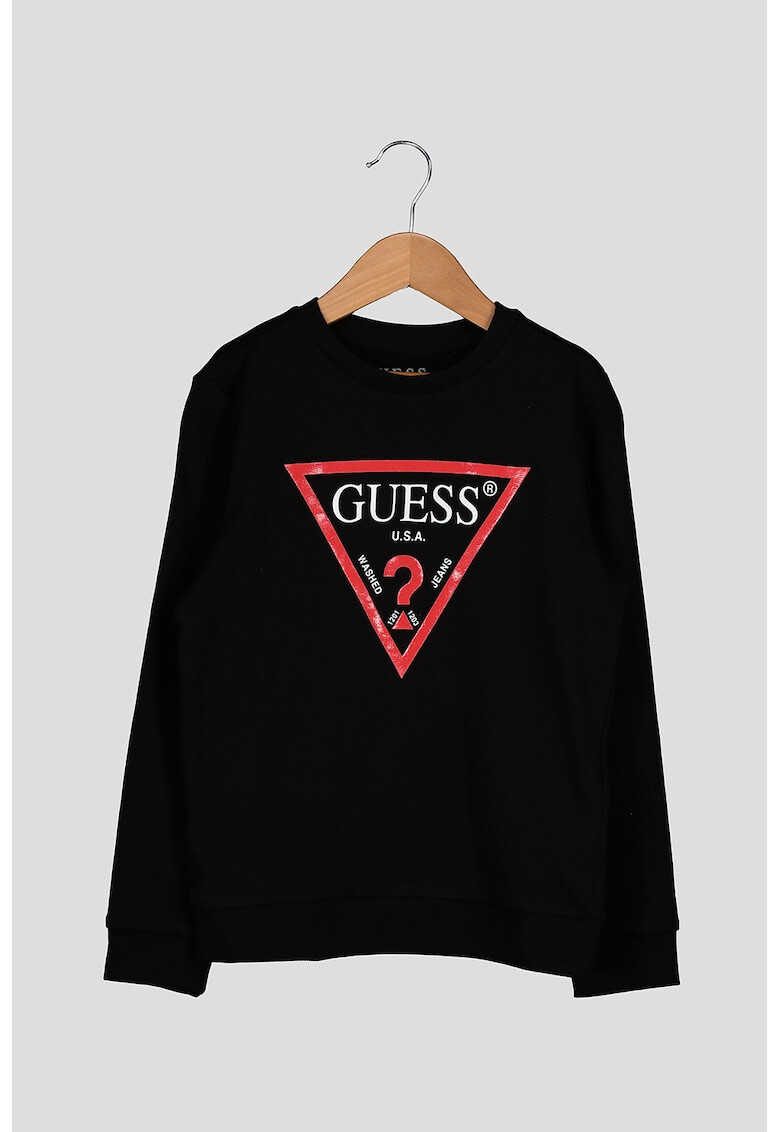 GUESS JEANS Bluza sport cu imprimeu logo y - Pled.ro