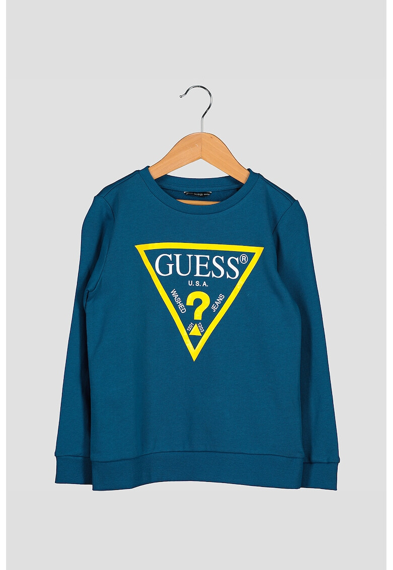 GUESS JEANS Bluza sport cu imprimeu logo - Pled.ro