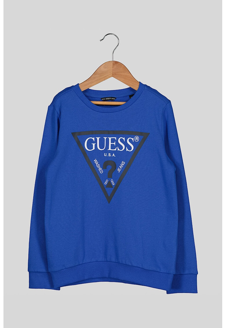 GUESS JEANS Bluza sport cu imprimeu logo - Pled.ro