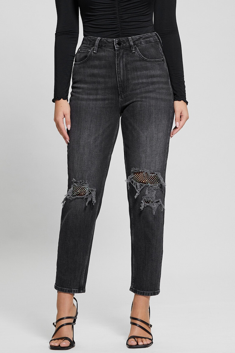 GUESS JEANS Blugi mom fit cu talie inalta - Pled.ro