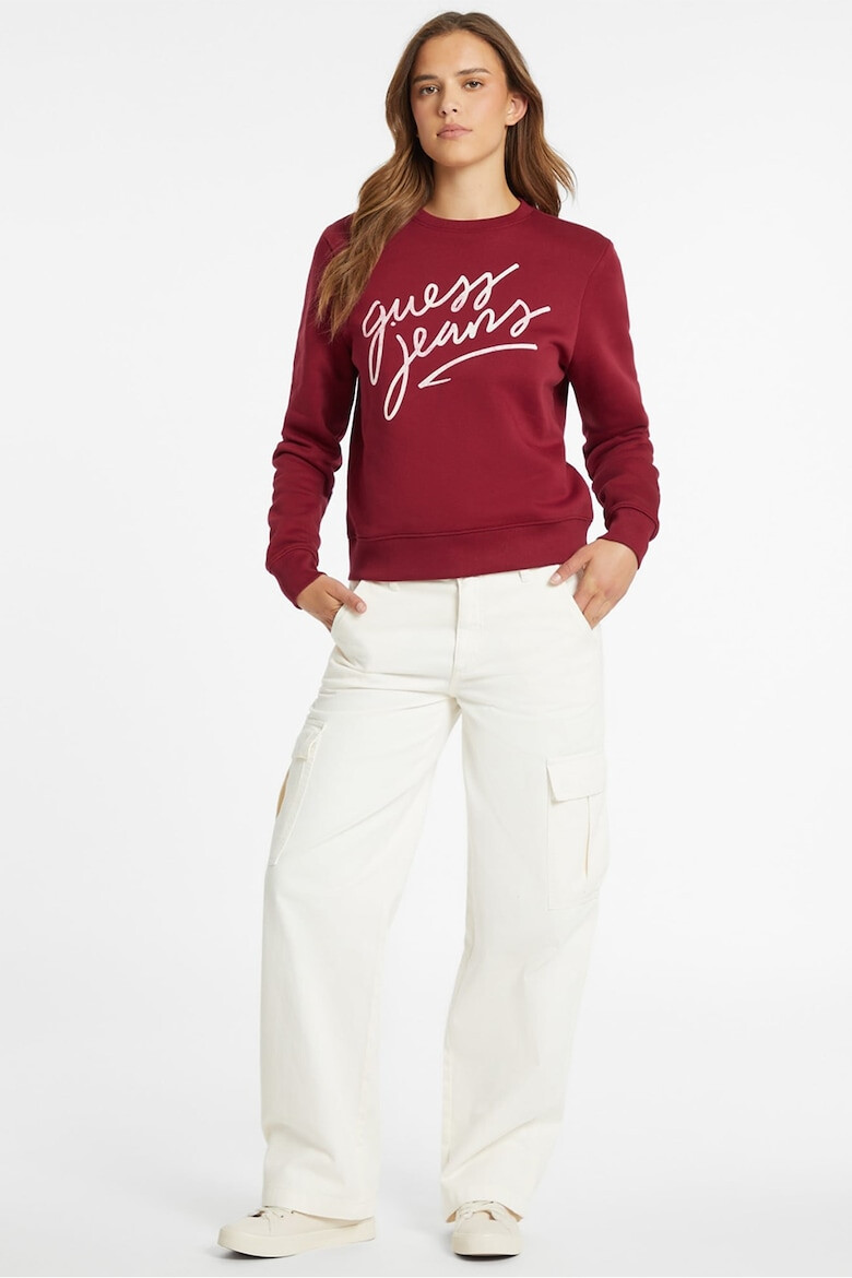 GUESS JEANS GUESS Bluza de trening cu imprimeu logo - Pled.ro