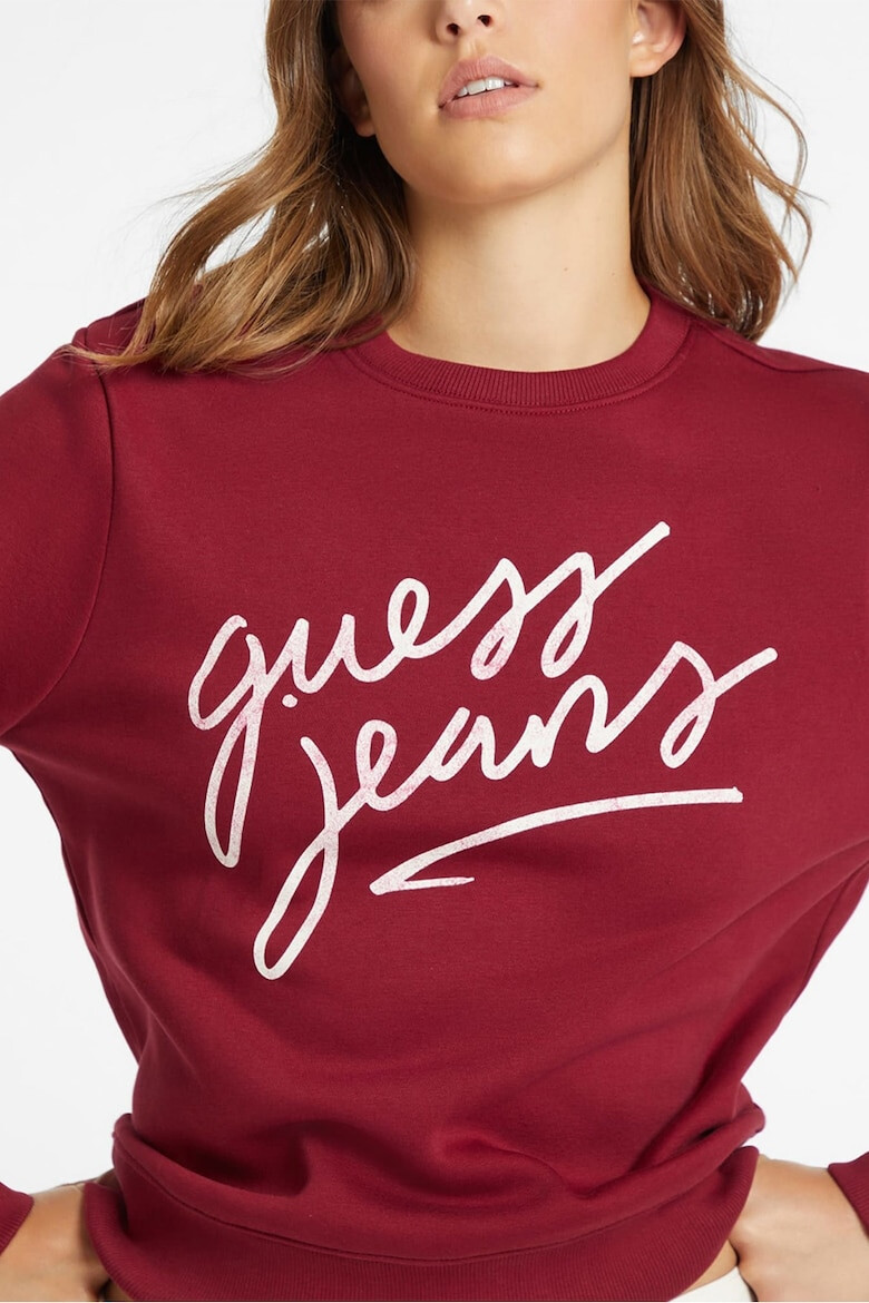 GUESS JEANS GUESS Bluza de trening cu imprimeu logo - Pled.ro