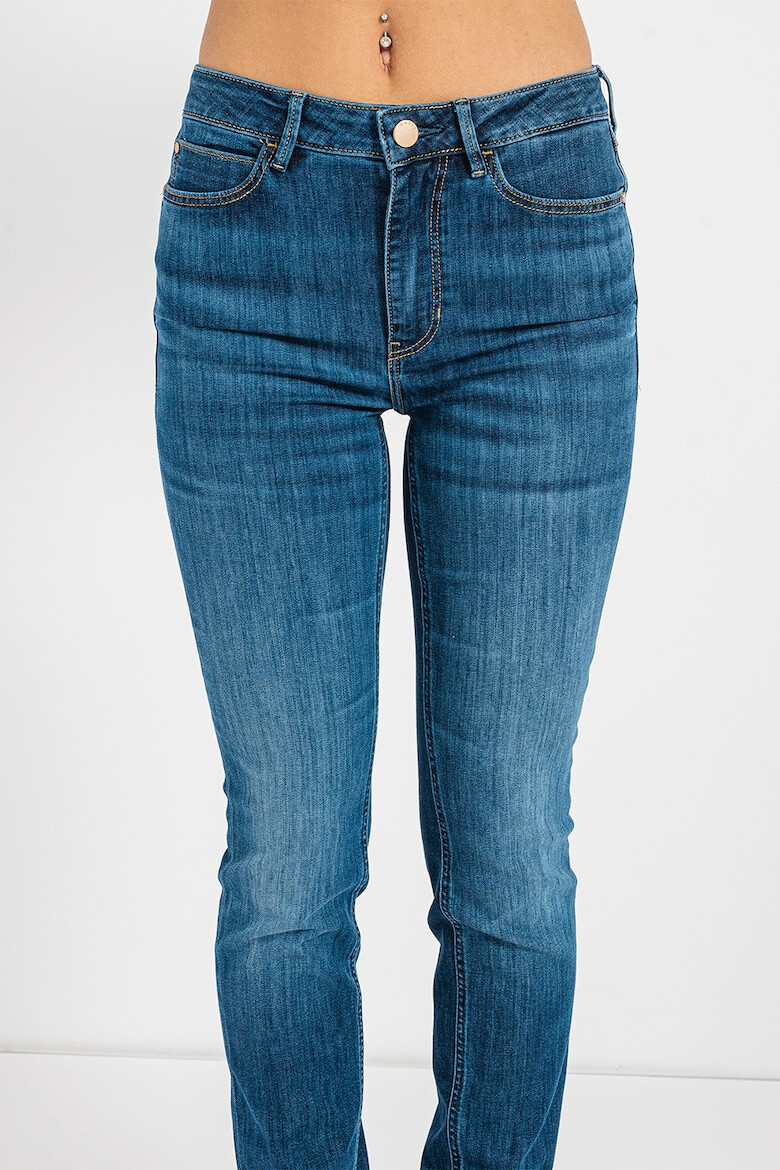 GUESS JEANS Blugi skinny cu aspect decolorat - Pled.ro