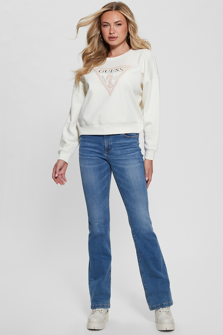 GUESS JEANS Bluza de trening cu imprimeu logo - Pled.ro