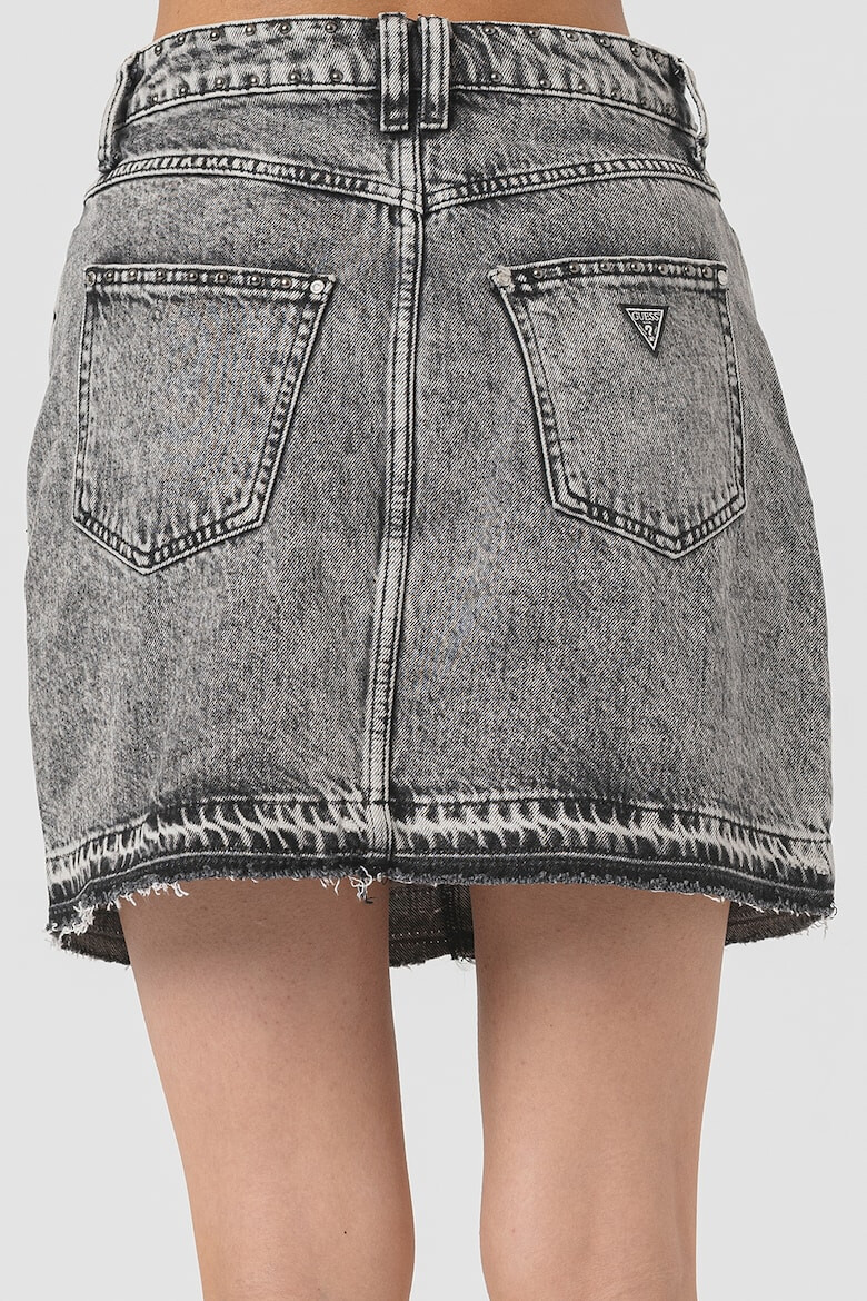 GUESS Fusta mini de denim - Pled.ro