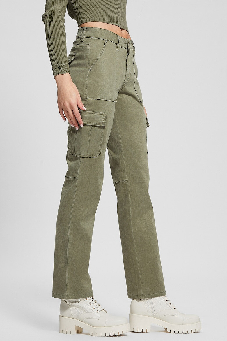 GUESS Pantaloni cargo din amestec de lyocell - Pled.ro