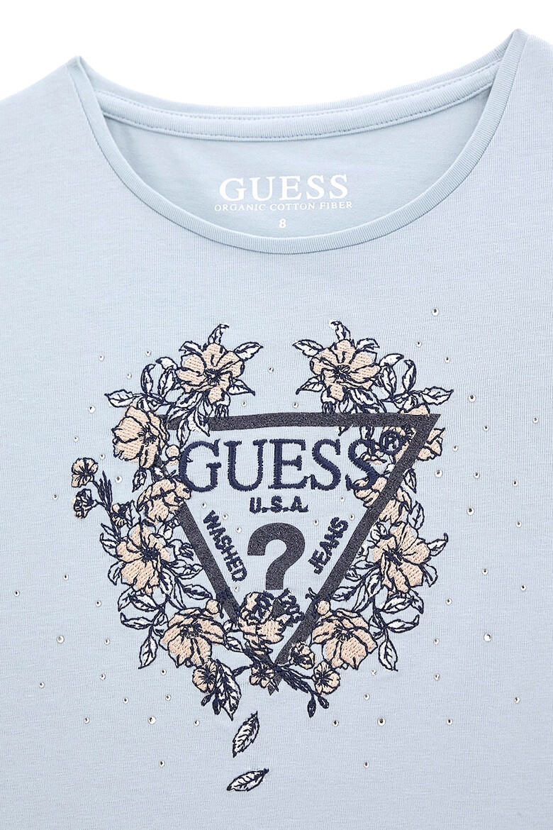 GUESS JEANS Tricou cu imprimeu logo - Pled.ro