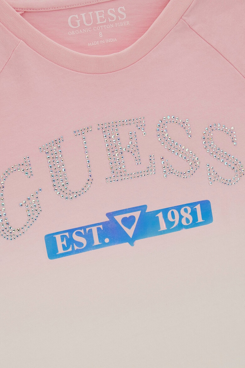 GUESS Tricou de bumbac cu imprimeu logo - Pled.ro