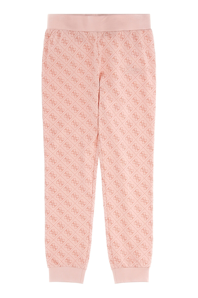 GUESS KIDS Pantaloni lungi cu monograma - Pled.ro