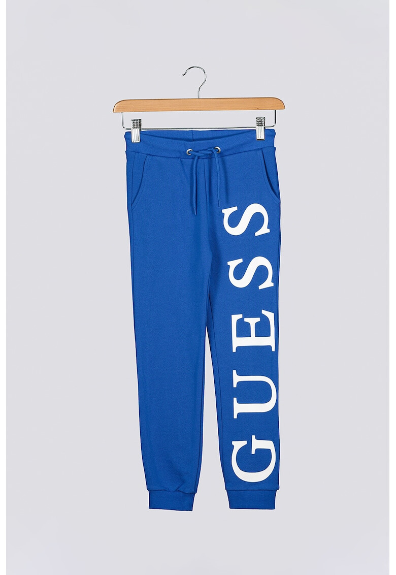 GUESS JEANS Pantaloni sport cu imprimeu logo - Pled.ro