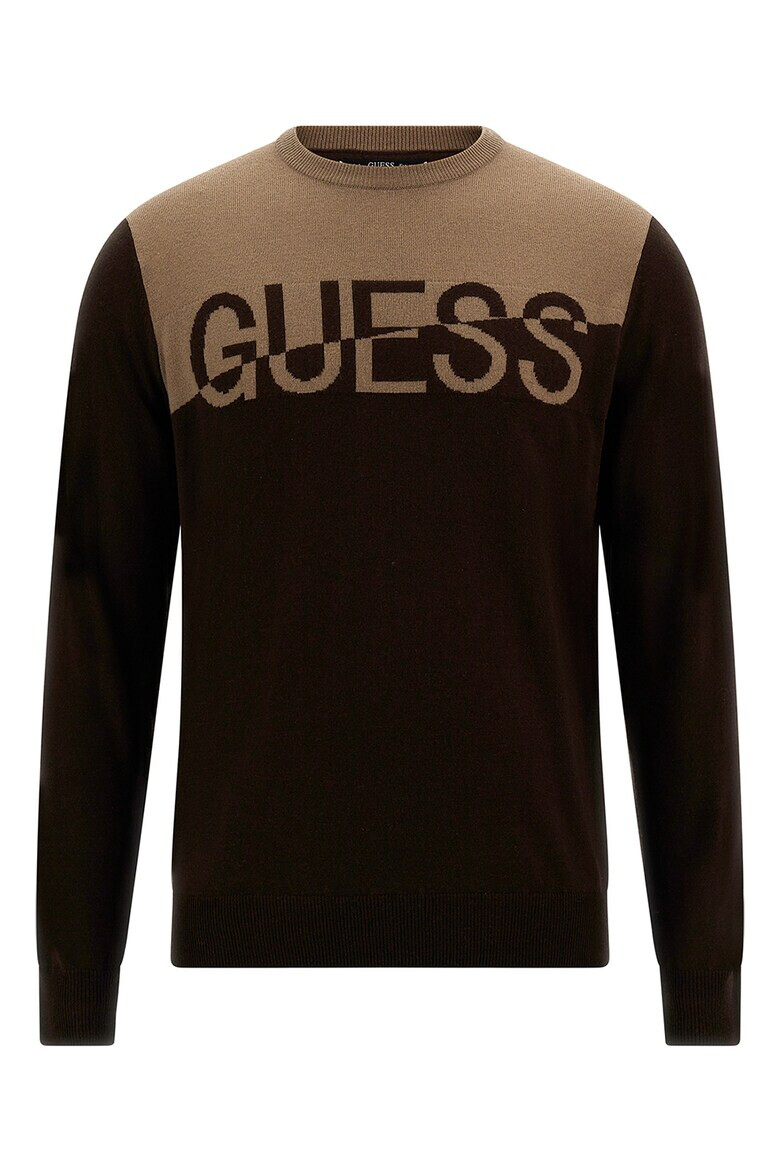 GUESS JEANS Pulover cu model logo - Pled.ro