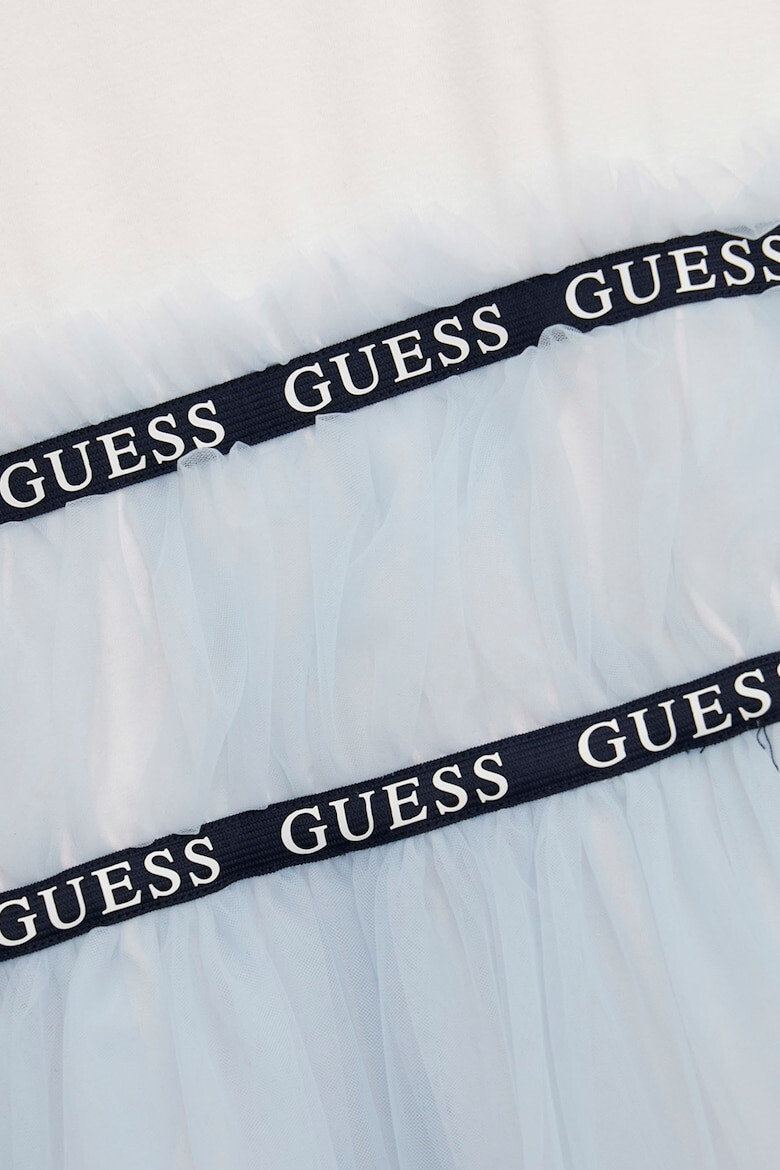 GUESS Rochie evazata cu maneci scurte - Pled.ro