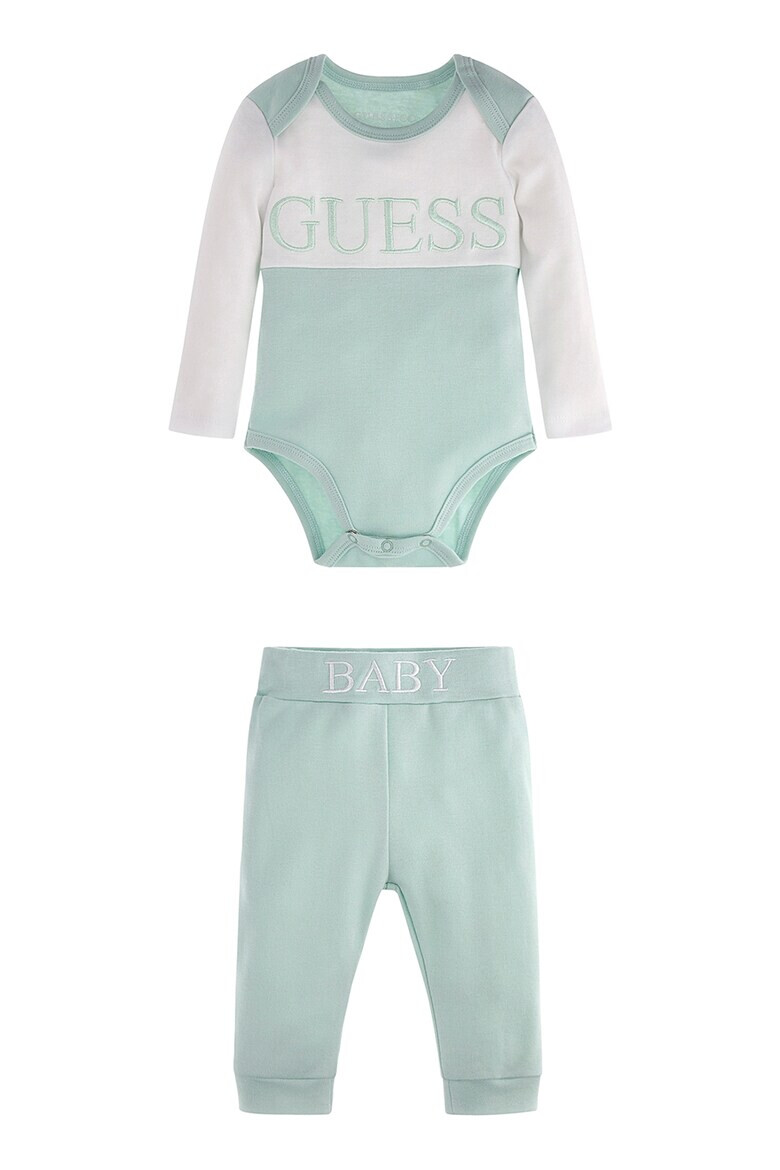 GUESS JEANS Set de body de bumbac si pantaloni - Pled.ro