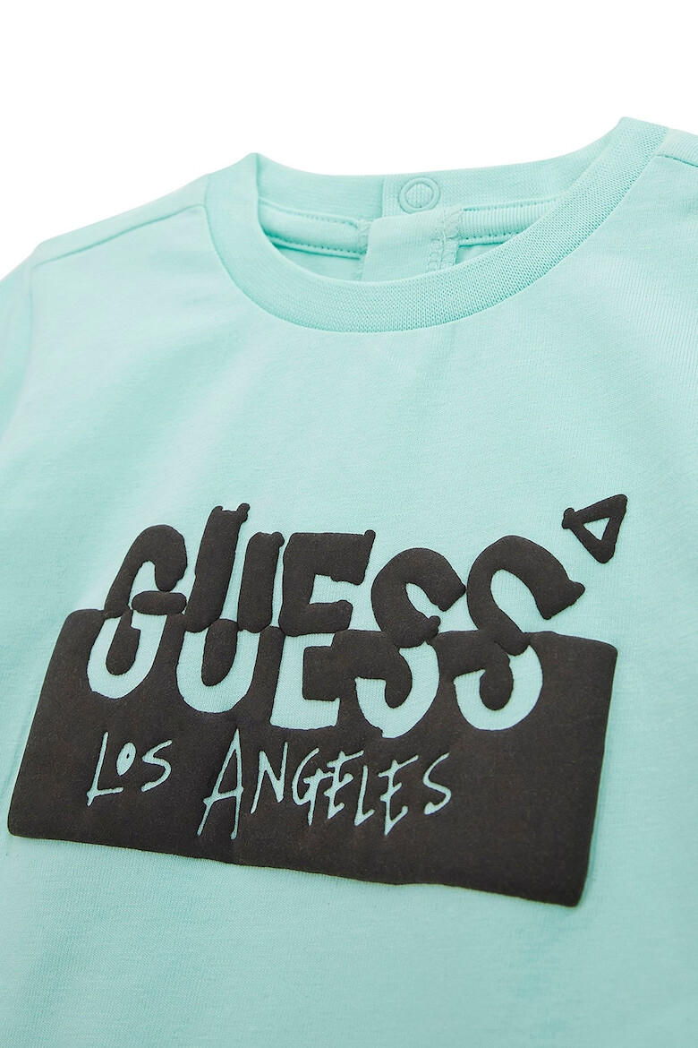 GUESS JEANS Set de tricou si pantaloni sport cu logo 2 piese - Pled.ro