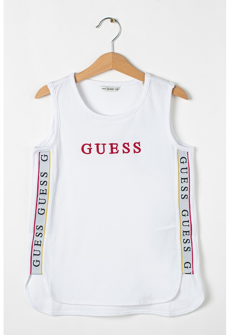 GUESS JEANS Top cu terminatie asimetrica - Pled.ro