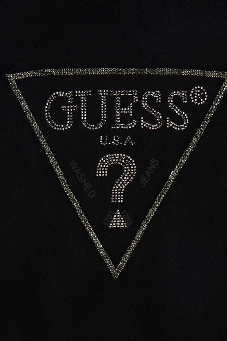 GUESS Tricou cu aplicatii de strasuri - Pled.ro