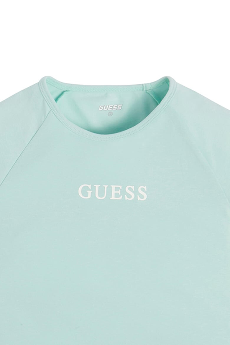 GUESS KIDS Tricou cu decolteu rotund si logo - Pled.ro