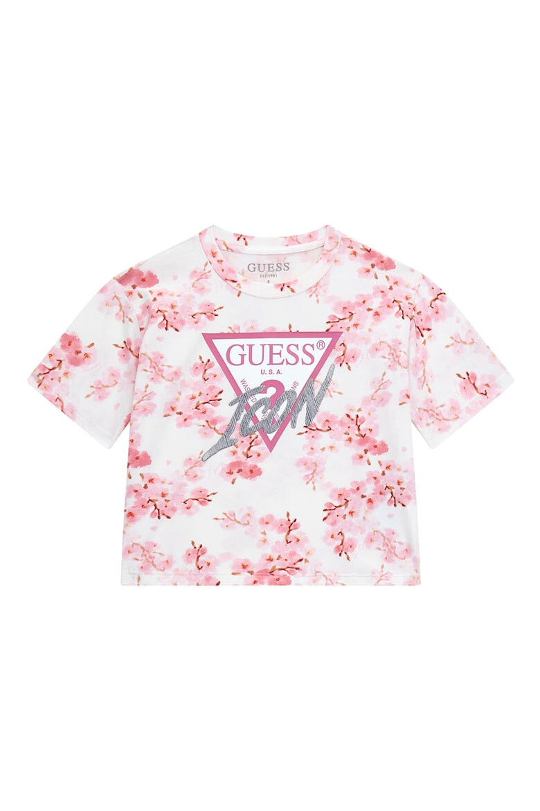 GUESS JEANS Tricou cu imprimeu floral - Pled.ro